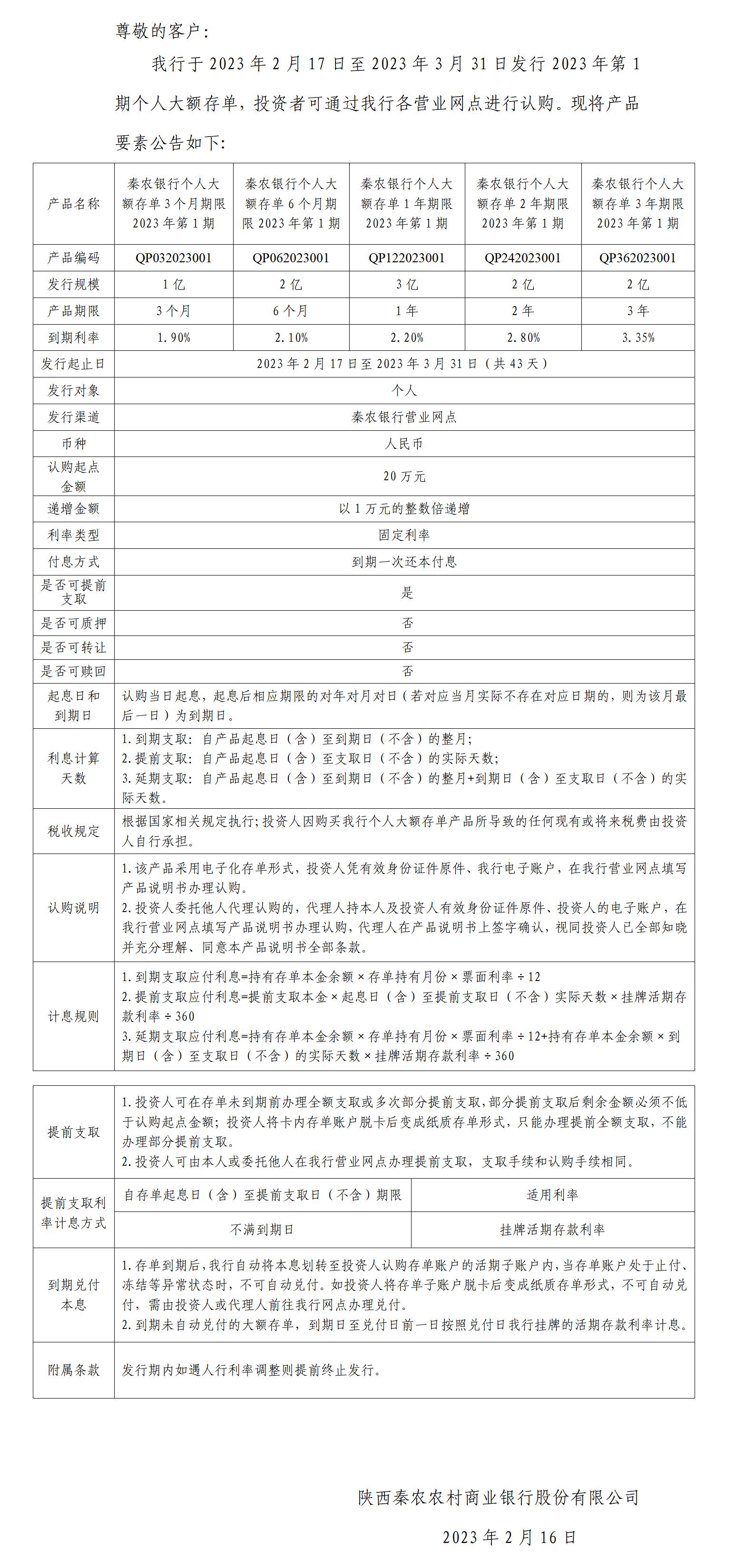 秦农银行个人大额存单2023年第1期发行公告_01(1).jpg