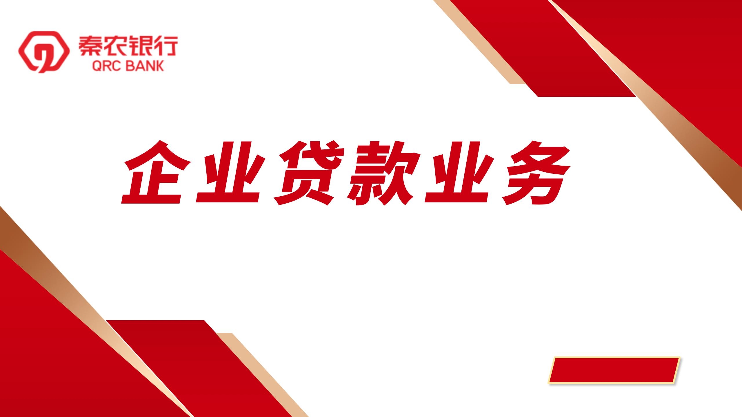 企业贷款